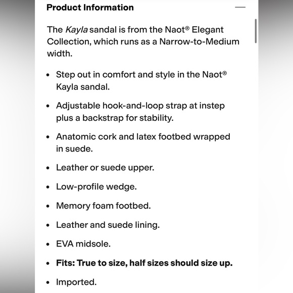 🏝️Naot Kayla Sandal🏝️ - Picture 14 of 16